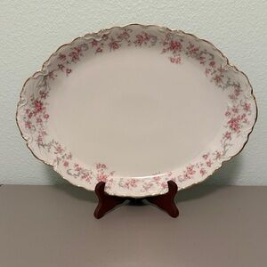 Richelieu by HUTSCHENREUTHER Floral Oval Platter 14 inch